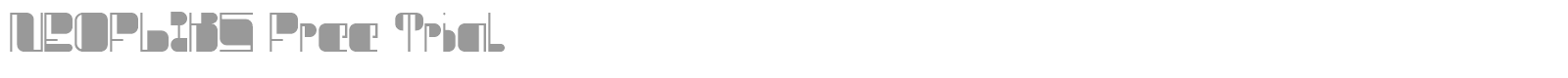 Neofliks font preview